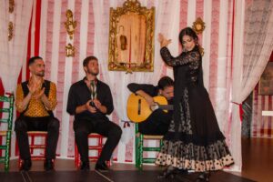 Espectáculo flamenco en Sevilla
